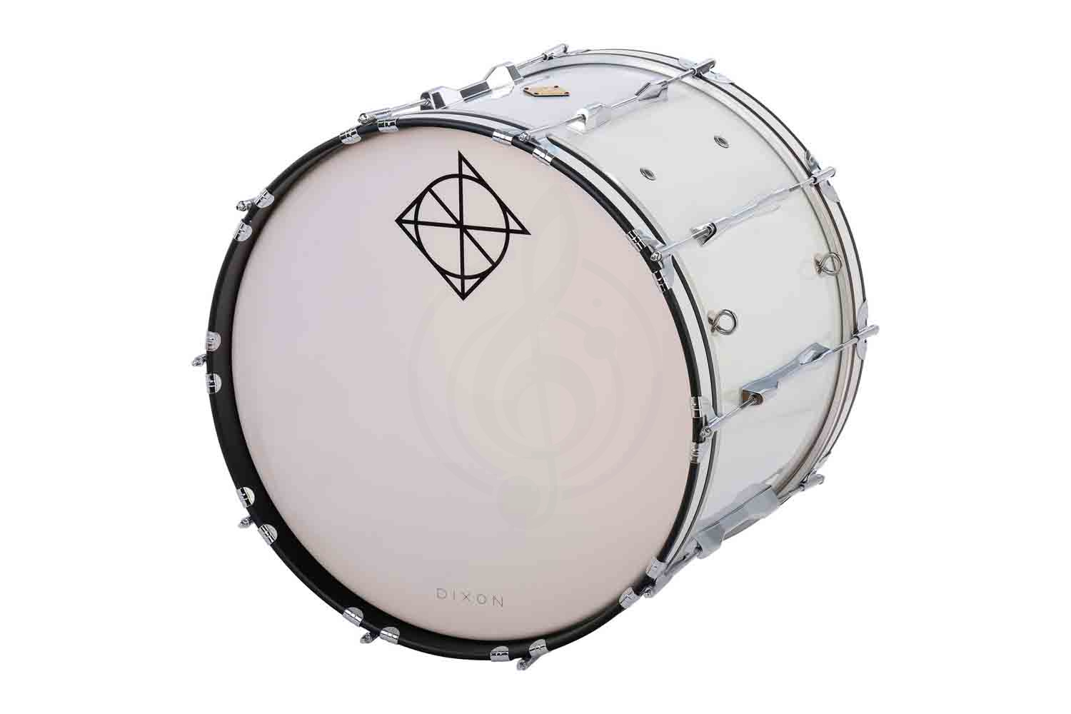 Маршевый барабан Dixon PMZCL4201-WT - Маршевый бас-барабан, 20" х 14" - фото 7