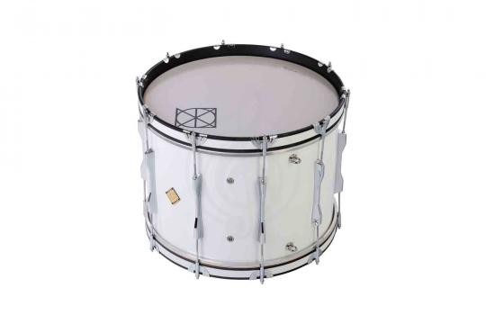 Маршевый барабан Dixon PMZCL4201-WT - Маршевый бас-барабан, 20" х 14" - фото 3