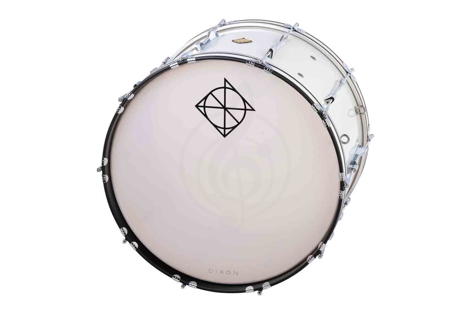 Маршевый барабан Dixon PMZCL4221-WT - Маршевый бас-барабан, 22" х 14" - фото 6
