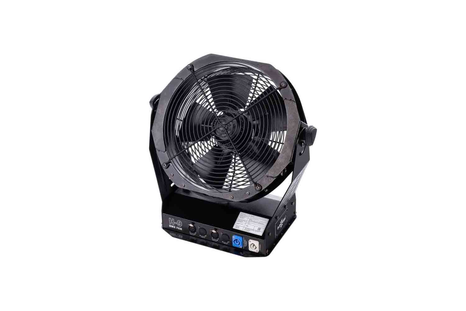 Сценический вентилятор DJPower H-9 - Вентилятор сценический DMX, 150Вт - фото 1