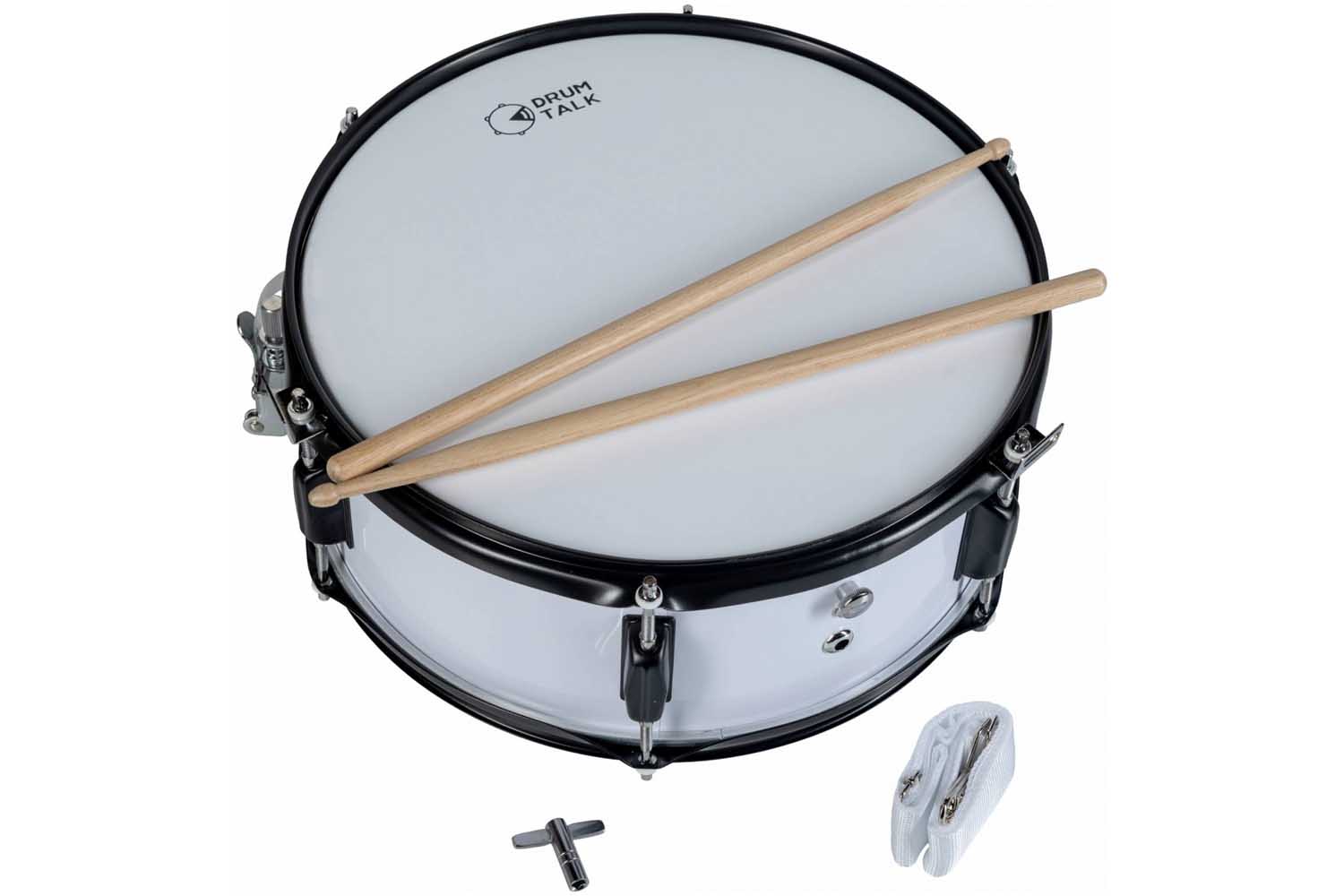 Маршевый барабан DRUM TALK MDS-1455WH - Барабан маршевый малый - фото 1