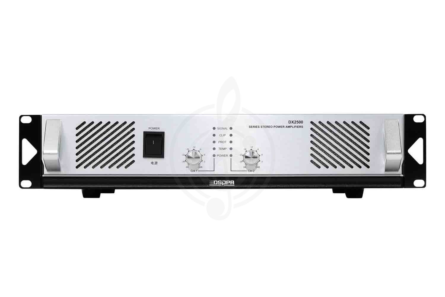 Аналоговый усилитель мощности DSPPA DX2500 - Усилитель мощности, 2х400 Вт - фото 7