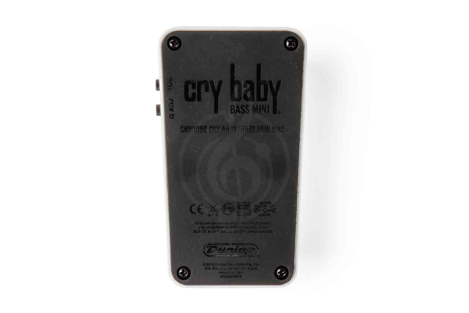 педаль эффектов для бас-гитары Dunlop CBM105Q Crybaby Bass Mini - Педаль эффектов басовая - фото 5