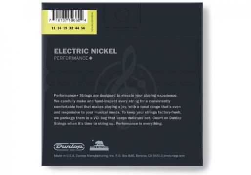 Струны для электрогитары Dunlop DEN1156 Medium/Extra Heavy  - Струны для электрогитары 11-56 - фото 2