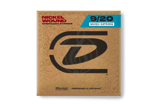 Струны для банджо Dunlop DJN0920 - Струны для 5-струнного банджо - фото 1
