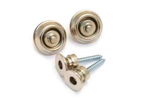 Изображение Dunlop SLS1501N Straplok Traditional Крепление ремня, никелированное, 2шт