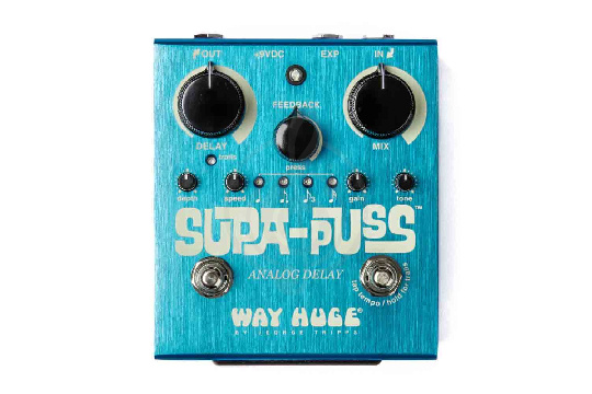 Педаль эффектов для электрогитары Dunlop WHE707 Way Huge Supa-Puss Analog Delay - Педаль эффектов - фото 1