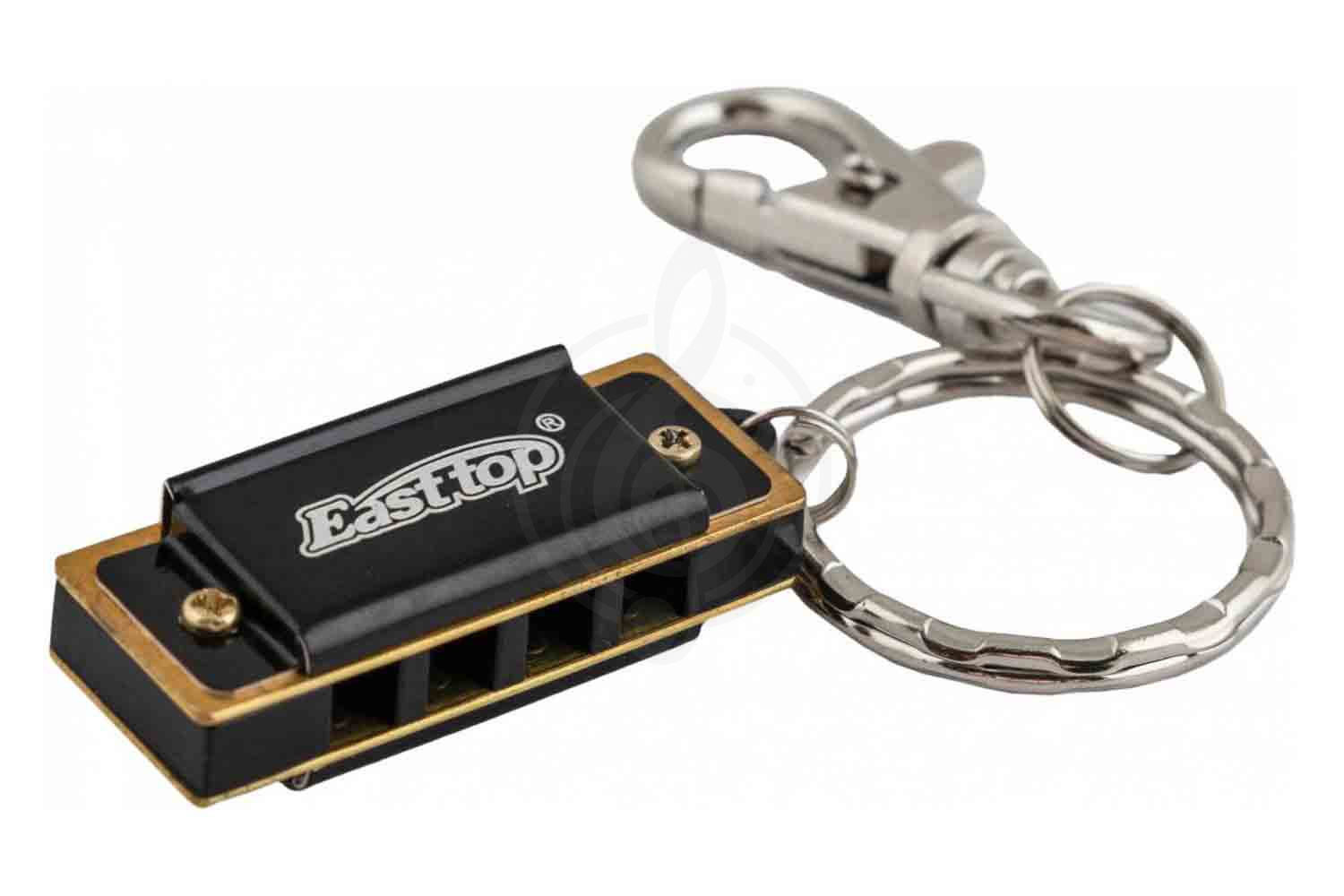 Детская губная гармошка EASTTOP DF4S BLACK - Уменьшенная гармошка - фото 2