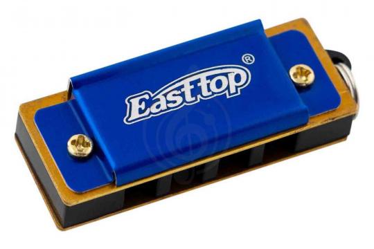 Детская губная гармошка EASTTOP DF4S BLUE - Уменьшенная гармошка - фото 6