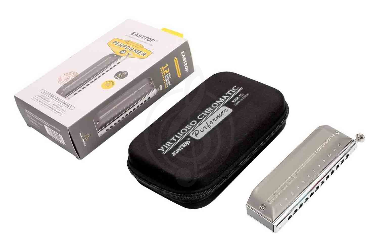 Хроматическая губная гармошка EASTTOP EMP-12 C - Гармошка губная хроматическая - фото 3