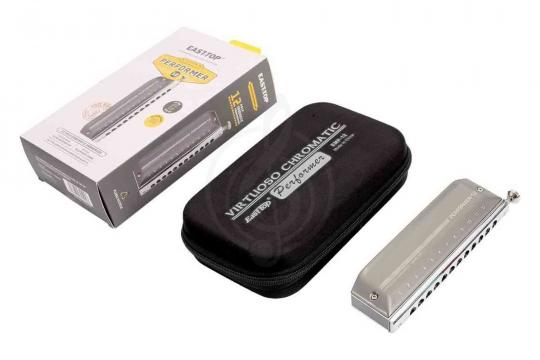 Хроматическая губная гармошка EASTTOP EMP-12 C - Гармошка губная хроматическая - фото 3