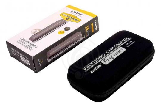 Хроматическая губная гармошка EASTTOP EMP-16 C - Гармошка губная хроматическая - фото 3