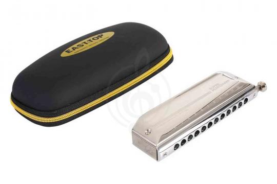 Хроматическая губная гармошка EASTTOP ETP-12 C - Гармошка губная - фото 2