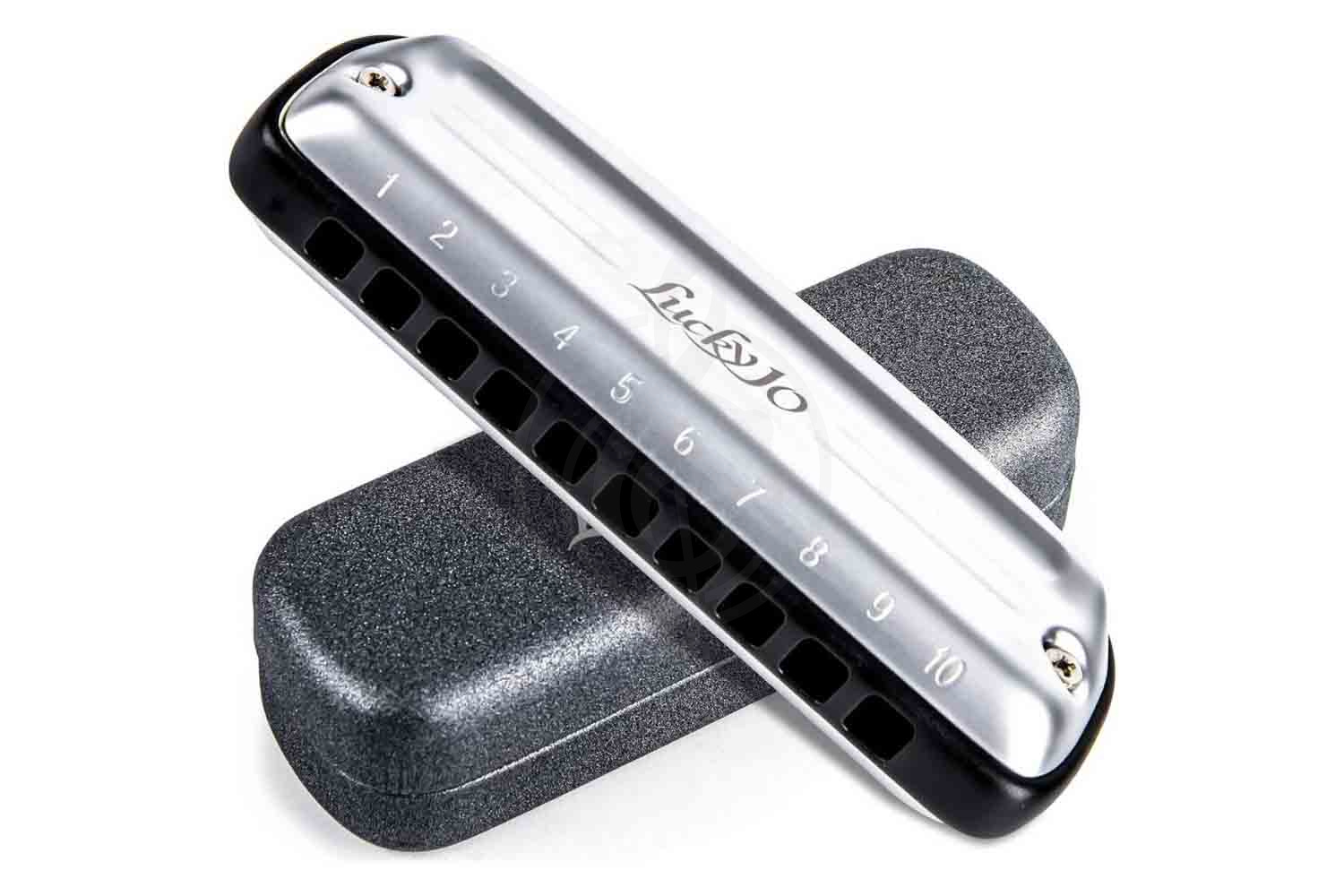 Диатоническая губная гармошка EASTTOP LUCKY 10 C BLACK COMB - Диатоническая губная гармошка - фото 6