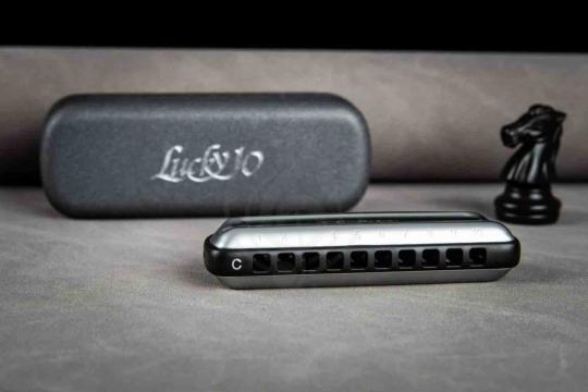 Диатоническая губная гармошка EASTTOP LUCKY 10 C BLACK COMB - Диатоническая губная гармошка - фото 5