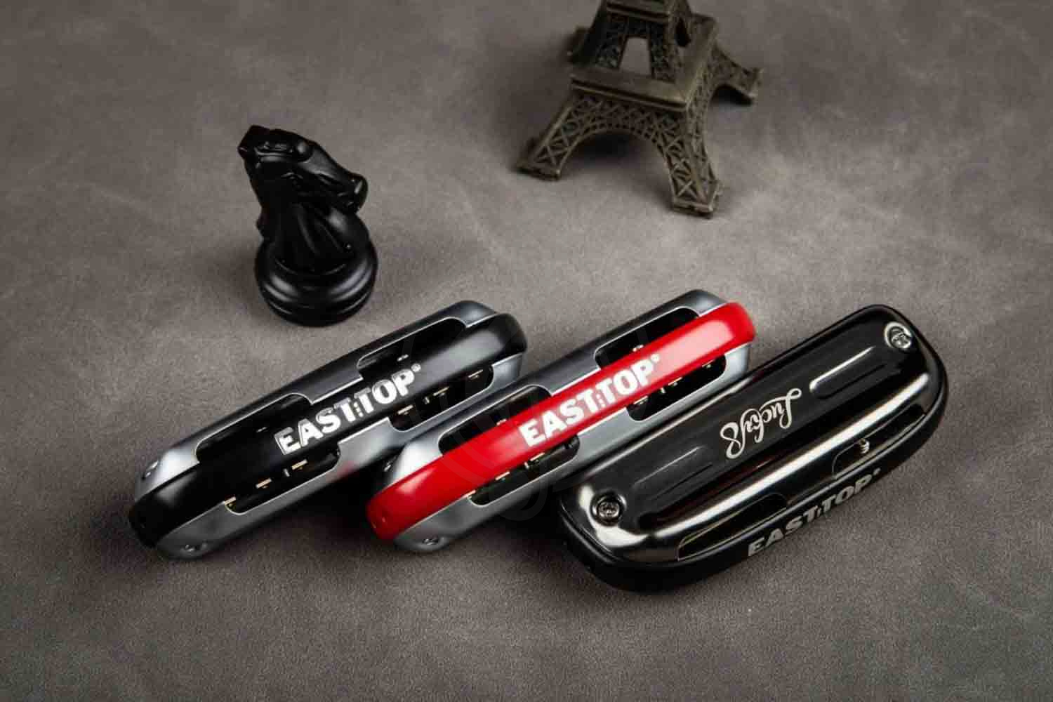 Диатоническая губная гармошка EASTTOP LUCKY 8 C BLACK COMB - Диатоническая губная гармошка - фото 7