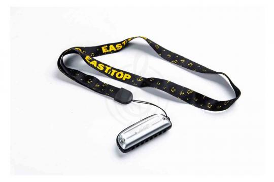 Диатоническая губная гармошка EASTTOP LUCKY 8 C BLACK COMB - Диатоническая губная гармошка - фото 10