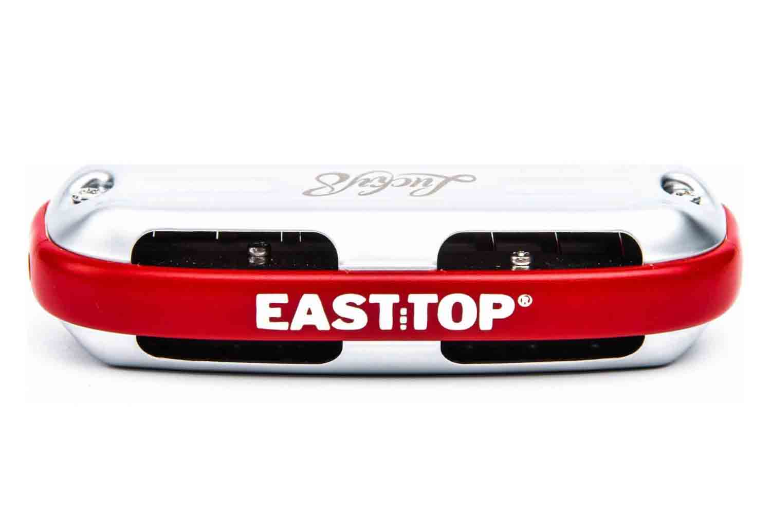 Диатоническая губная гармошка EASTTOP LUCKY 8 C RED COMB - Диатоническая губная гармошка - фото 1