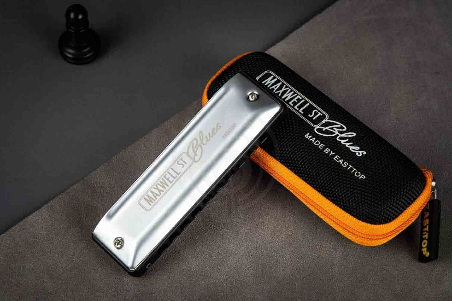 Диатоническая губная гармошка EASTTOP MS030 A (Maxwell ST) - Диатоническая губная гармошка - фото 4