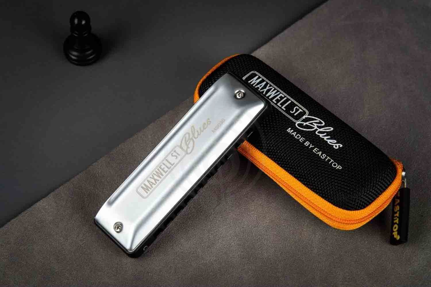 Диатоническая губная гармошка EASTTOP MS030 E (Maxwell ST) - Диатоническая губная гармошка - фото 5