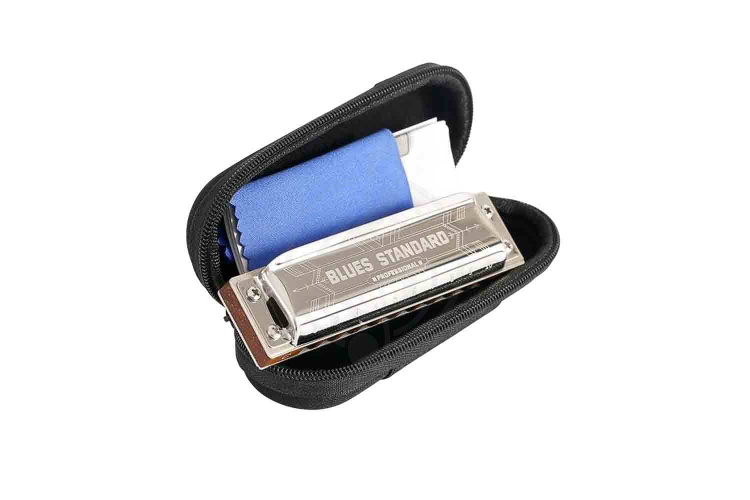 Диатоническая губная гармошка EASTTOP PRO10 Eb (BLUES STANDARD) - Диатоническая губная гармошка - фото 6