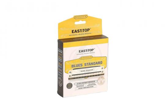 Диатоническая губная гармошка EASTTOP PRO10 G - Диатоническая губная гармошка, G - фото 5