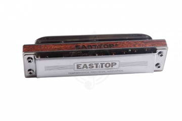 Диатоническая губная гармошка EASTTOP PRO40 (GRIS-GRIS) D - Диатоническая губная гармошка - фото 7