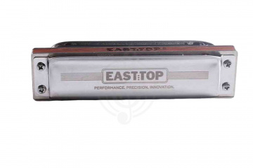 Диатоническая губная гармошка EASTTOP PRO40 (GRIS-GRIS) D - Диатоническая губная гармошка - фото 13