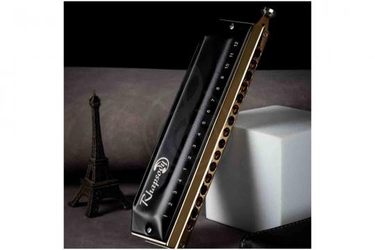 Хроматическая губная гармошка EASTTOP RHAPSODY-16 C - Гармошка губная хроматическая - фото 2