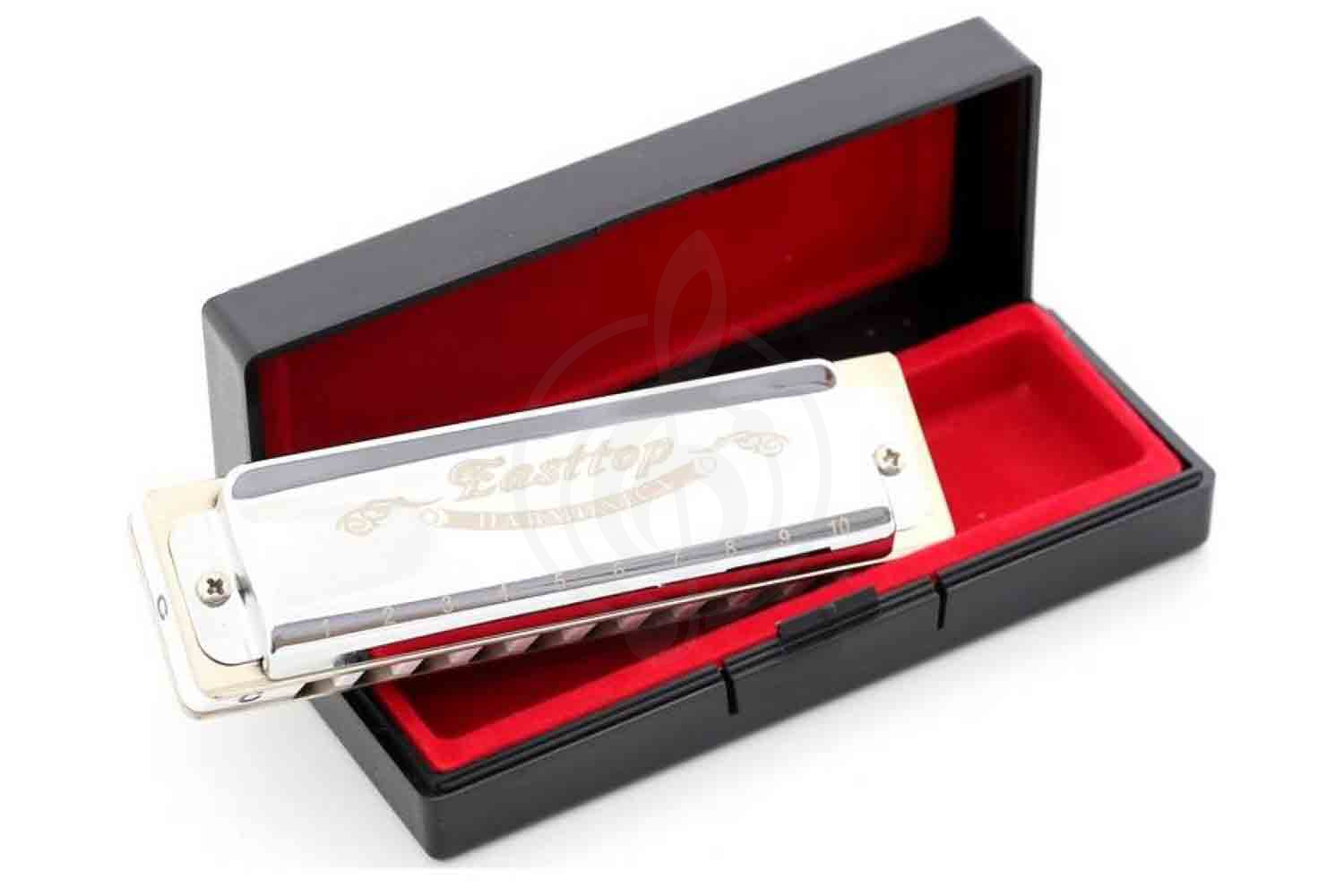 Диатоническая губная гармошка EASTTOP T008 Bb Nm - Диатоническая губная гармошка - фото 5