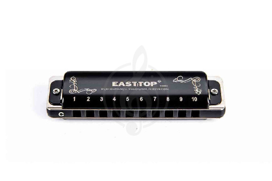 Диатоническая губная гармошка EASTTOP T008K 2.0 D - Диатоническая губная гармошка - фото 1