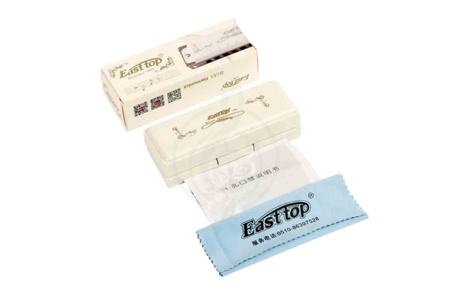 Диатоническая губная гармошка EASTTOP T008L G - Диатоническая губная гармошка - фото 2