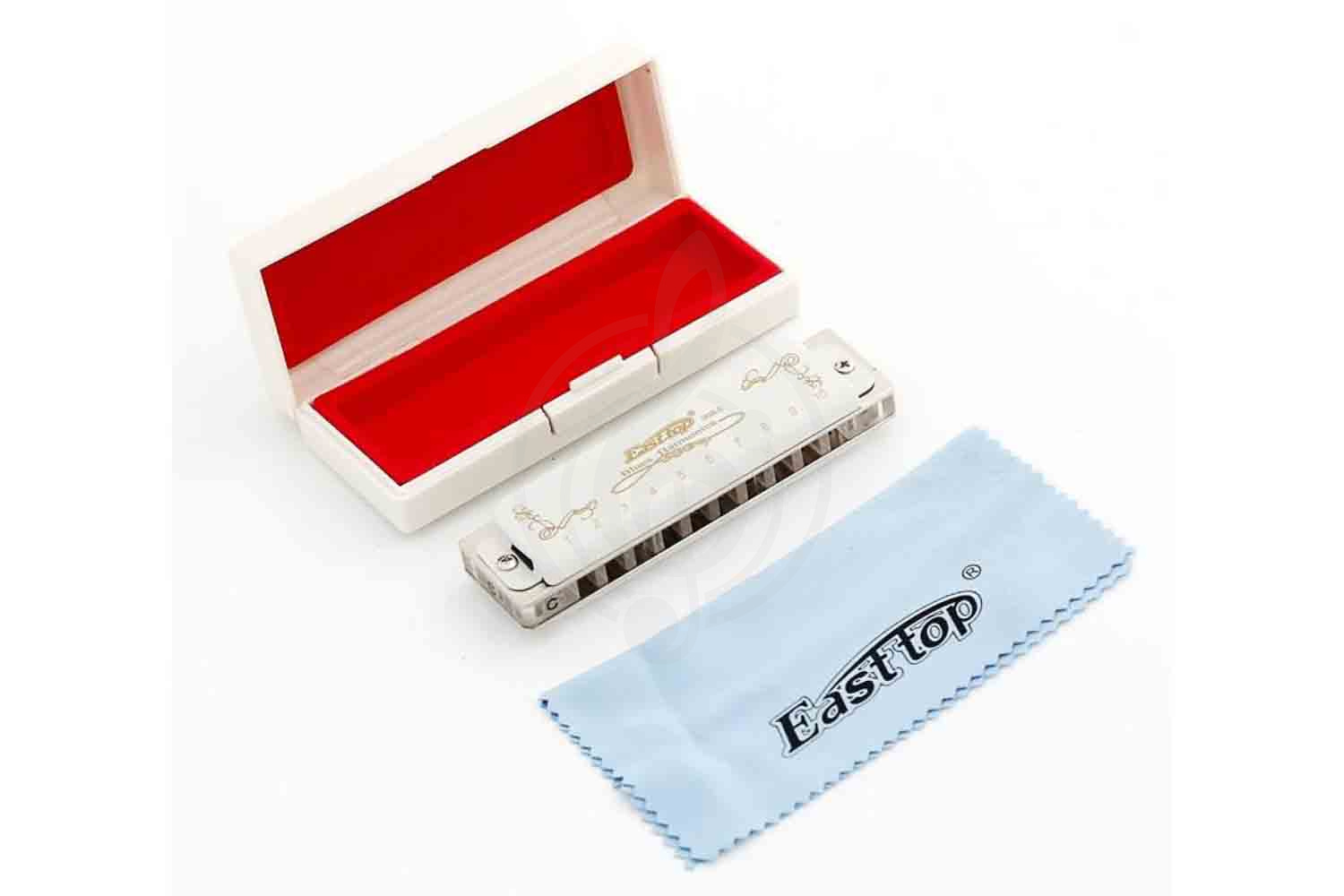 Диатоническая губная гармошка EASTTOP T008LS C - Диатоническая губная гармошка - фото 3