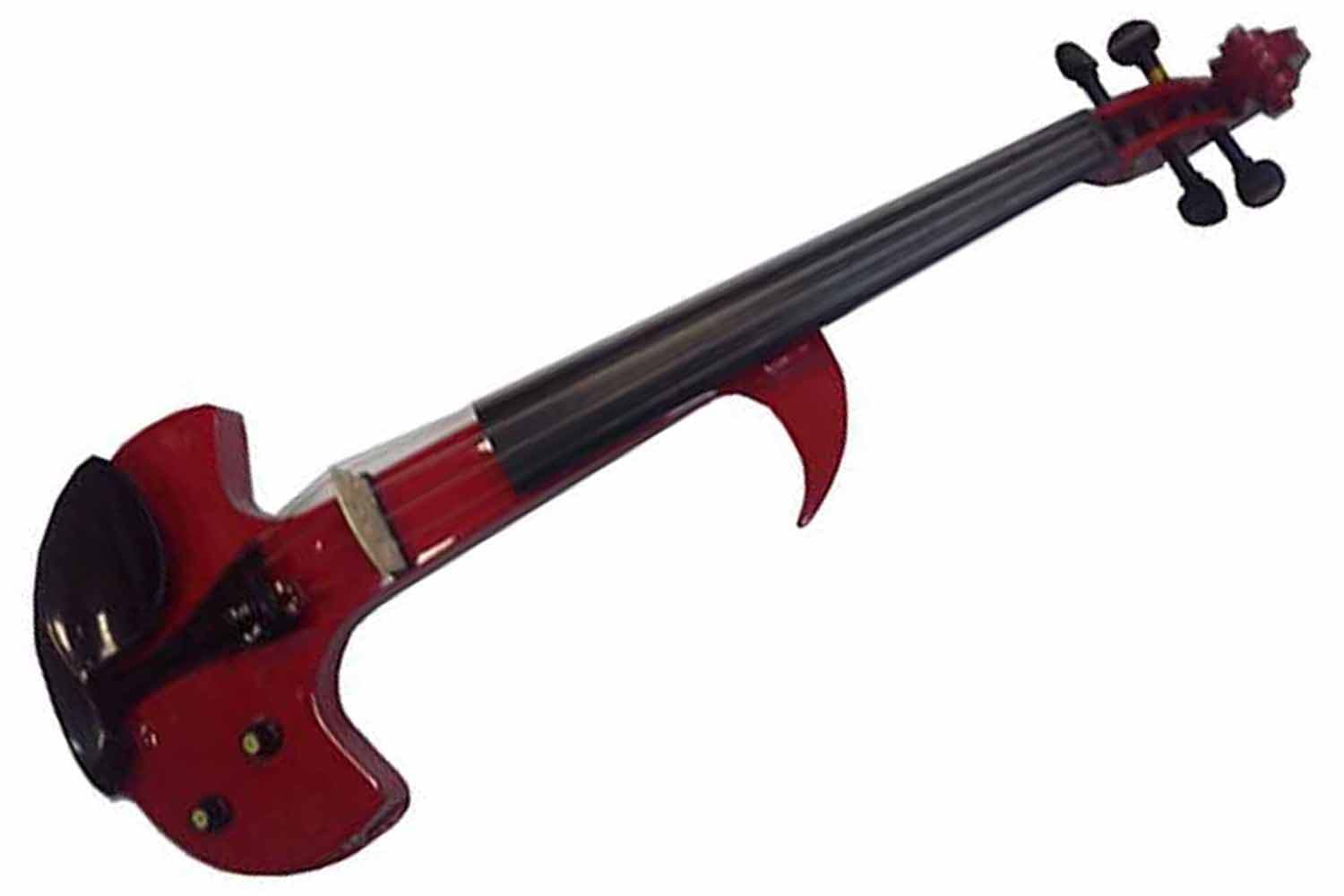 Электроскрипка Электроскрипка HANS KLEIN HKV-1E/RD  (Пр-во Германия) контурная, КОМПЛЕКТ - фото 1