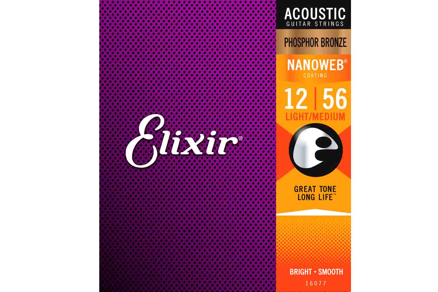 Струны для акустической гитары ELIXIR 16077 - Струны для акустической гитары - фото 1