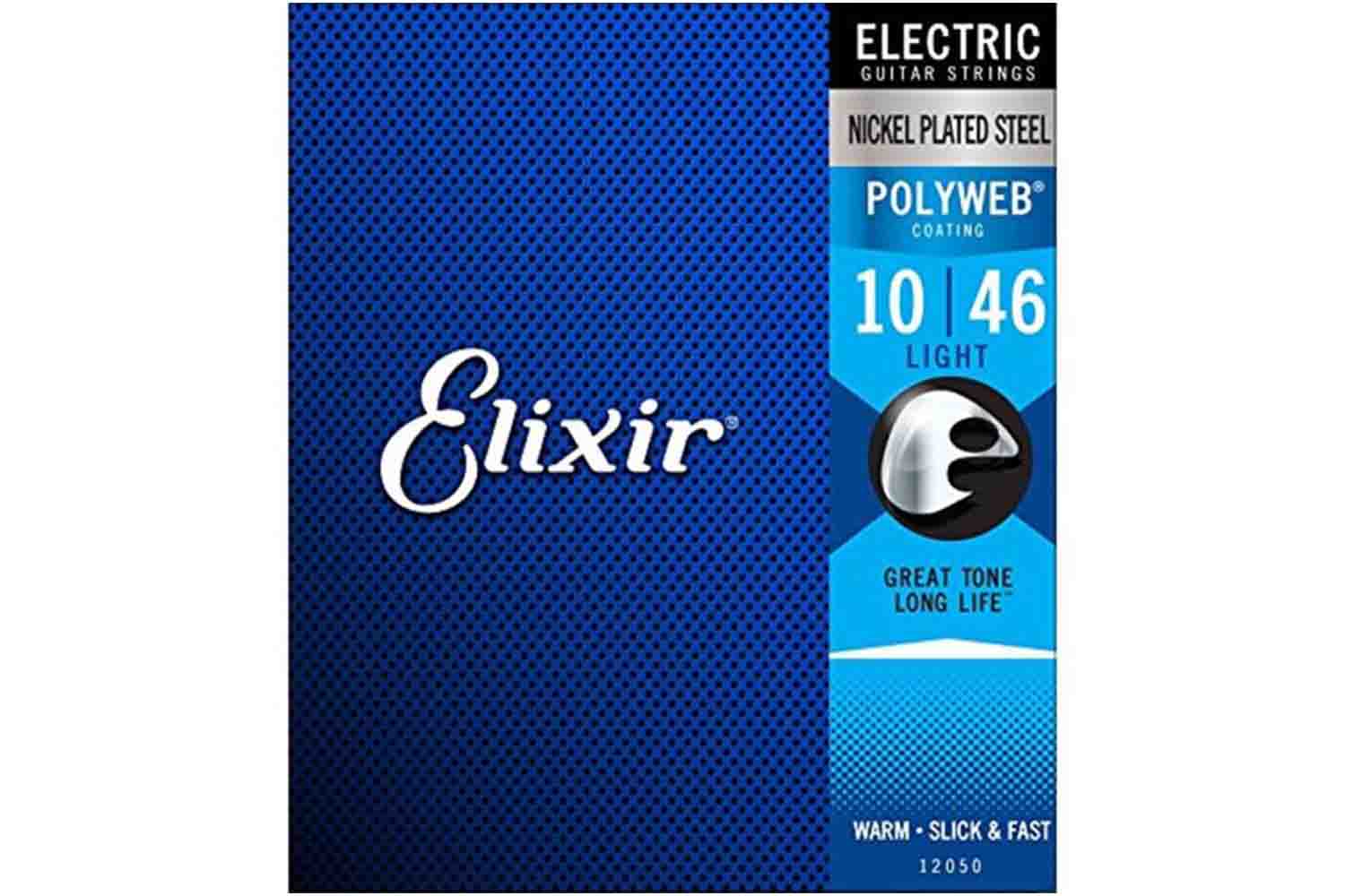 Струны для электрогитары Elixir Light 12050 POLYWEB - струны для электрогитары 10-46 - фото 1