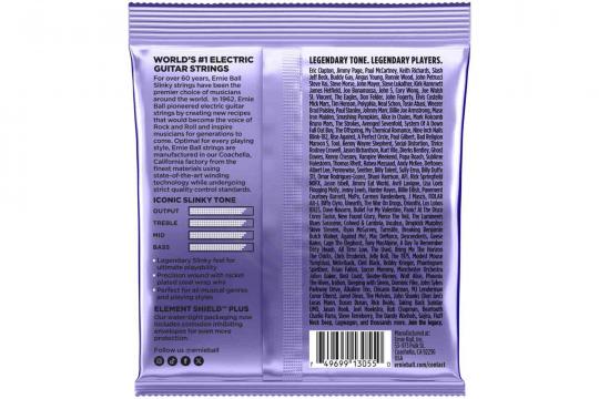 Струны для электрогитары ERNIE BALL 2219 Nickel Wound Silky Slinky - Струны для эл.гитары - фото 2