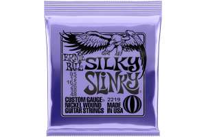 Изображение ERNIE BALL 2219 Nickel Wound Silky Slinky - Струны для эл.гитары