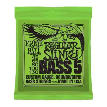 Изображение Ernie Ball 2836 струны для 5-стр бас гитары 45-130