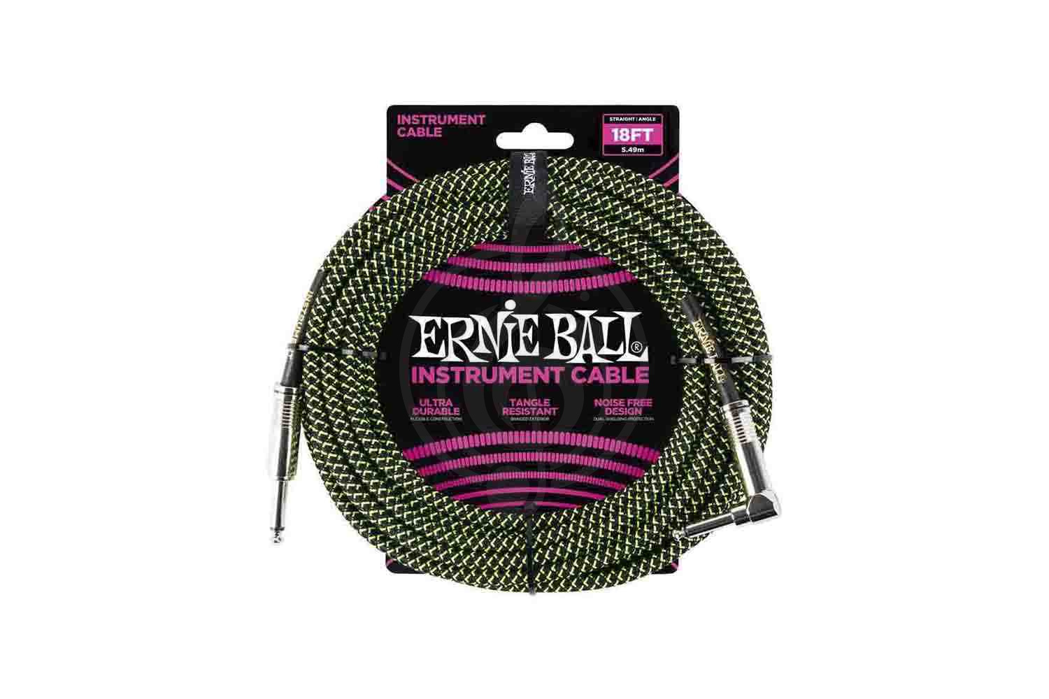 Инструментальный кабель Ernie Ball 6082 - Инструментальный кабель - фото 1