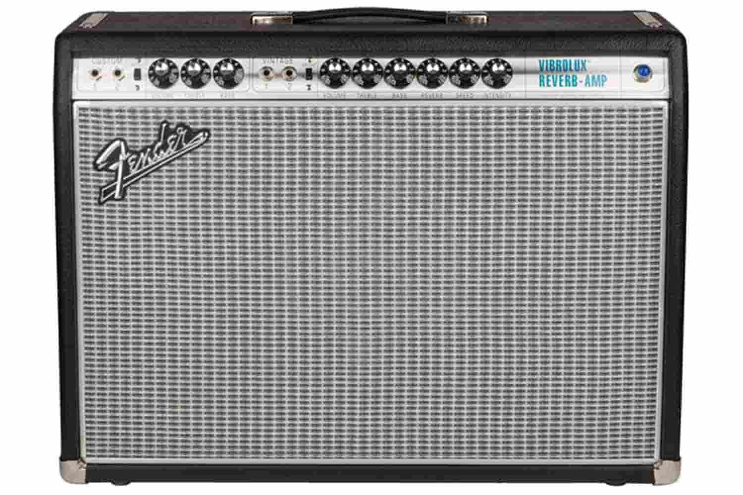 Комбоусилитель для электрогитары FENDER `68 VIBROLUX REVERB 230V EUR - Ламповый гитарный комбоусилитель - фото 1