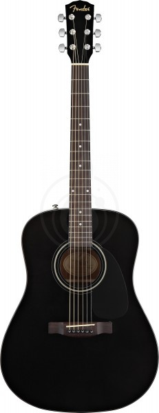 Акустическая гитара FENDER CD-60 DREADNOUGHT BLACK акустическая гитара - фото 4