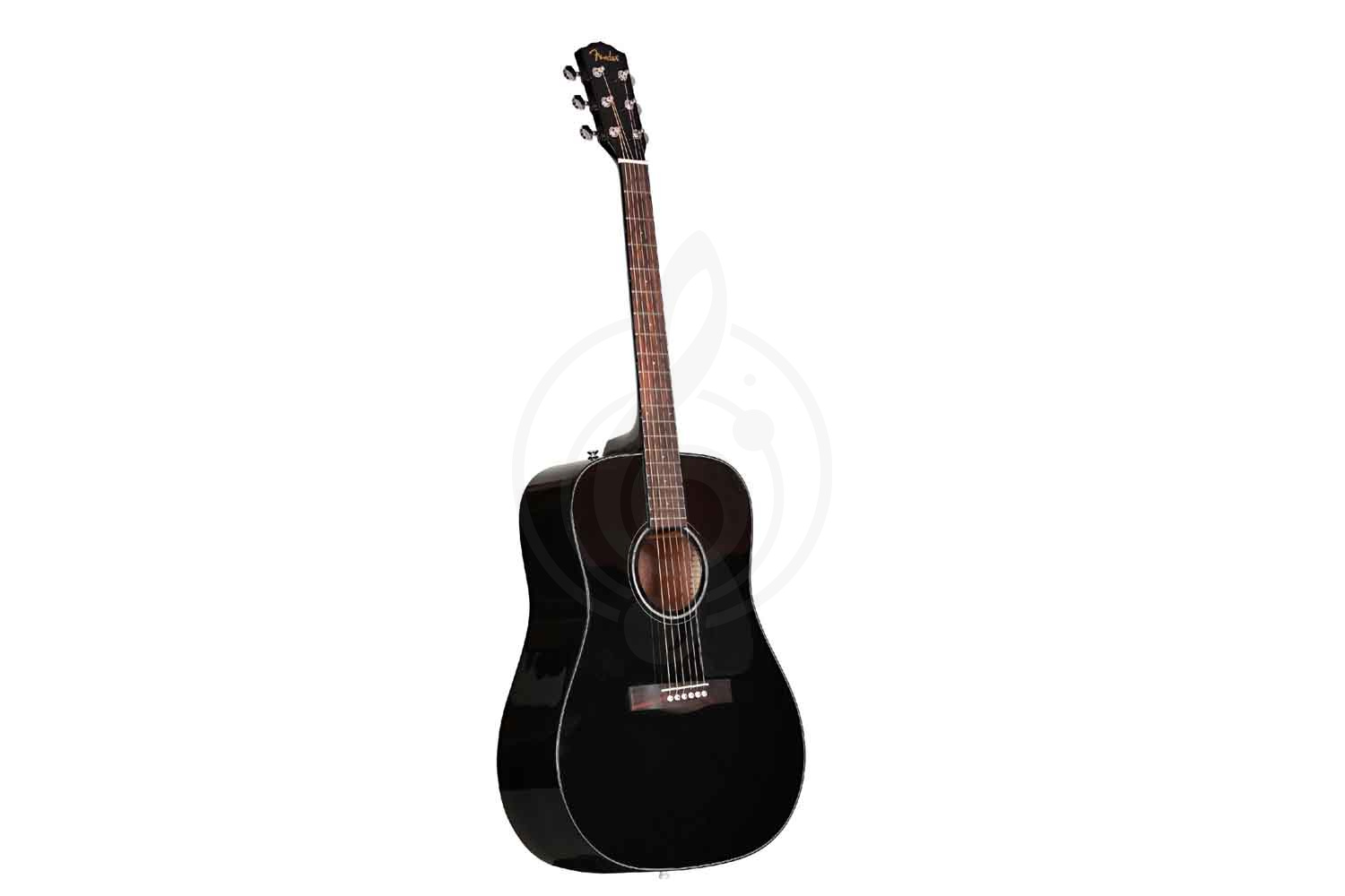 Акустическая гитара FENDER CD-60 DREADNOUGHT BLACK акустическая гитара - фото 8