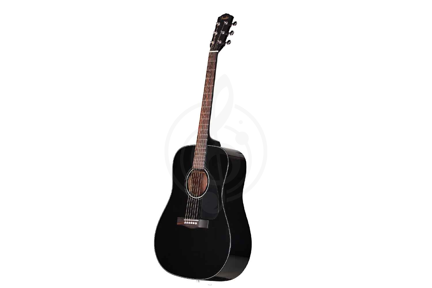 Акустическая гитара FENDER CD-60 DREADNOUGHT BLACK акустическая гитара - фото 9