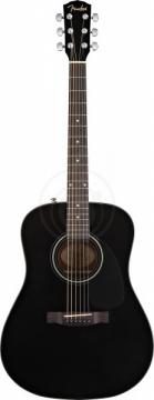 Акустическая гитара FENDER CD-60 DREADNOUGHT BLACK акустическая гитара - фото 3