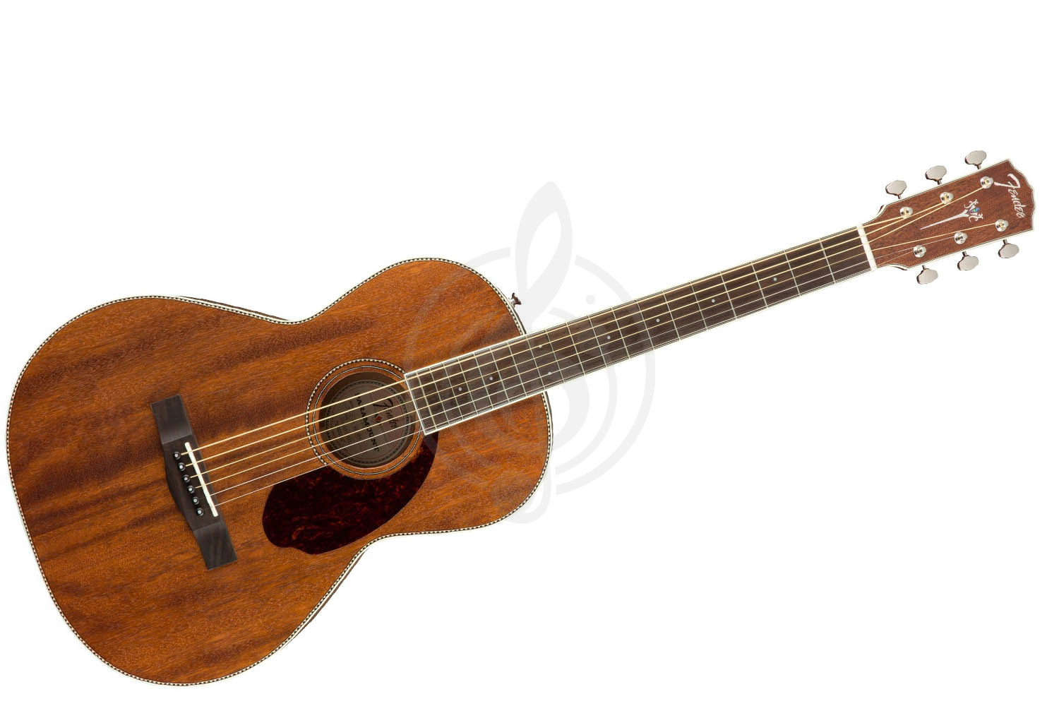 Акустическая гитара FENDER PM-2 PARLOR ALL-MAH W/CASE OV - Акустическая гитара - фото 1