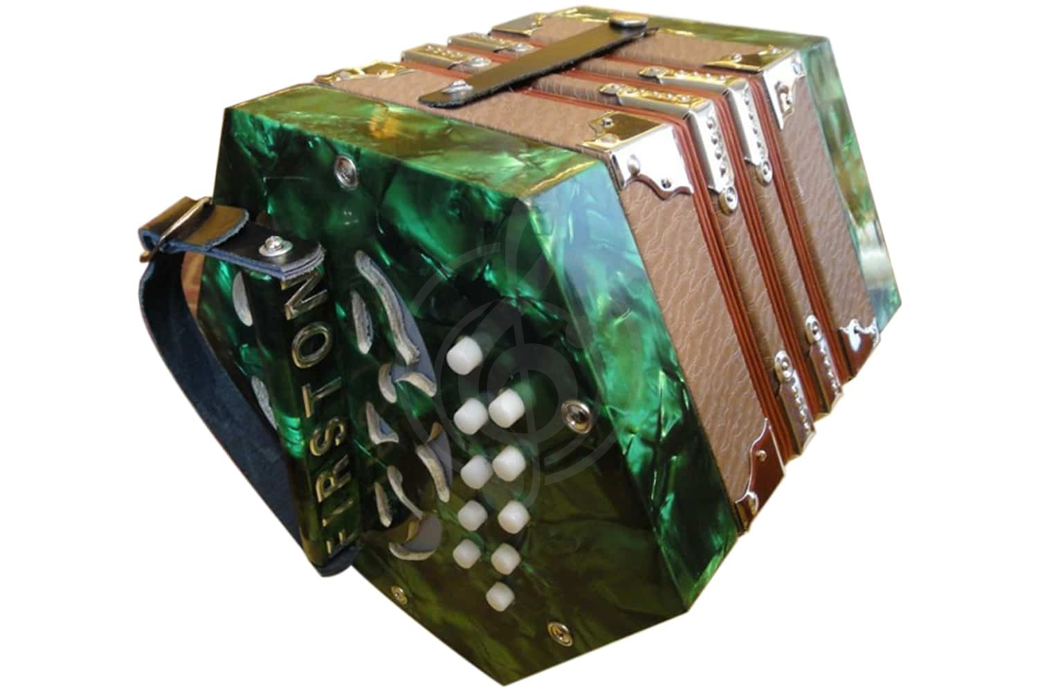 Концертина FIRSTON 20key Bandoneon Green - Концертина - фото 1