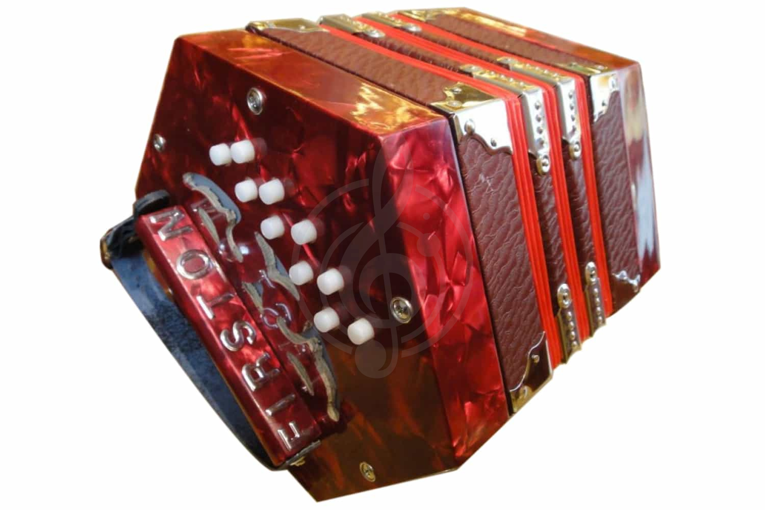 Концертина FIRSTON 20key Bandoneon Red - Концертина - фото 1