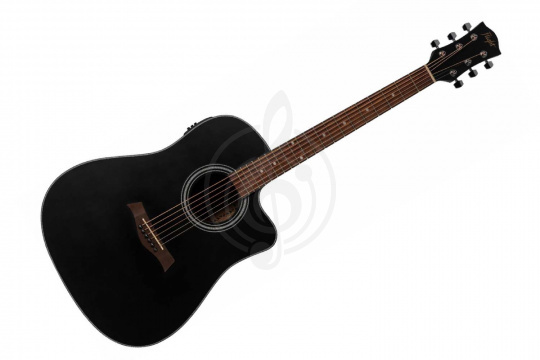 Электроакустическая гитара FLIGHT D-175CE BK - Гитара электроакустическая - фото 1