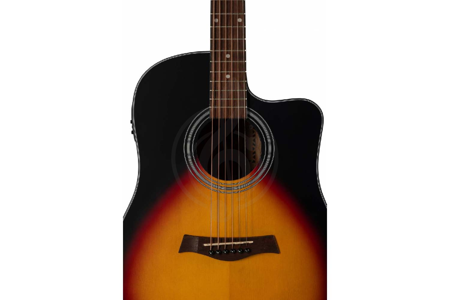 Электроакустическая гитара FLIGHT D-175CE SB - Гитара электроакустическая - фото 6